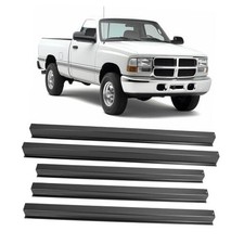 5PCS Truck Bed Floor Support Crossmember Repair Kit Compatible Primed Black