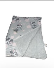 Minnie Mouse 30x40 Inch Baby Blanket Ultra Soft Plush Mink Sherpa Throw