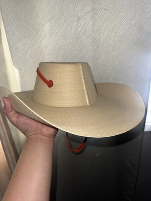Sombrero Calentano Hecho A Mano de Astilla Morelita Guerrero Mexico