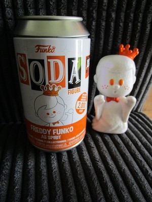 Funko Soda Freddy Funko as Spirit Limited Edition 2000 Stück unbespielt Glitter