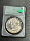 1886 P Morgan Silver Dollar PCGS MS62 CAC OGH Rattler Stunning Gem BU Coin (3501
