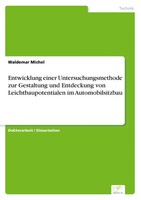 Waldemar Michel | Entwicklung Einer Untersuchungsmethode Zur Gestaltung Und...