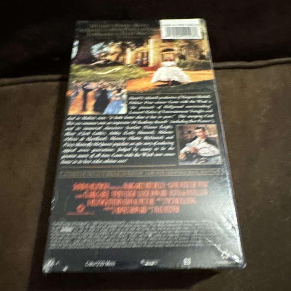 Gone With the Wind VHS 2 Tape Box Set SEALED From 1998 Classic Rare - Image 4 of 4