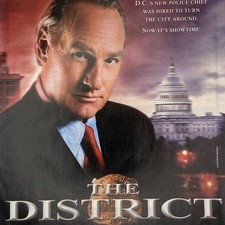 2000 CBS The District PRINT AD Craig T Nelson New TV Crime Drama Jack Mannion DC