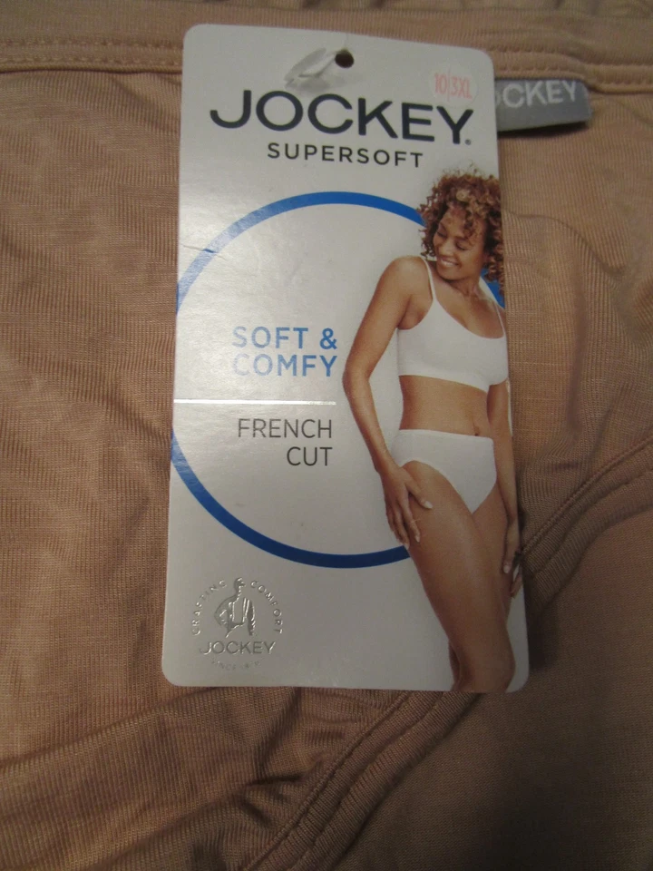 Paquete de 2 bragas de jockey supersuaves para mujer corte francés suaves y cómodas tostadas talla 10 3X (J3) Foto 3 de 3