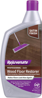 Professional Wood Floor Restorer Fills Scratches, Shines and Protects Wood Floor