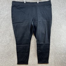 New Denim 24/7 Women's Jeans Size 30W Back High Rise Stretch Cropped Elastic