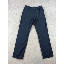 Under Armour Matchplay Black Loose Golf Pants Size Youth Medium 10/12