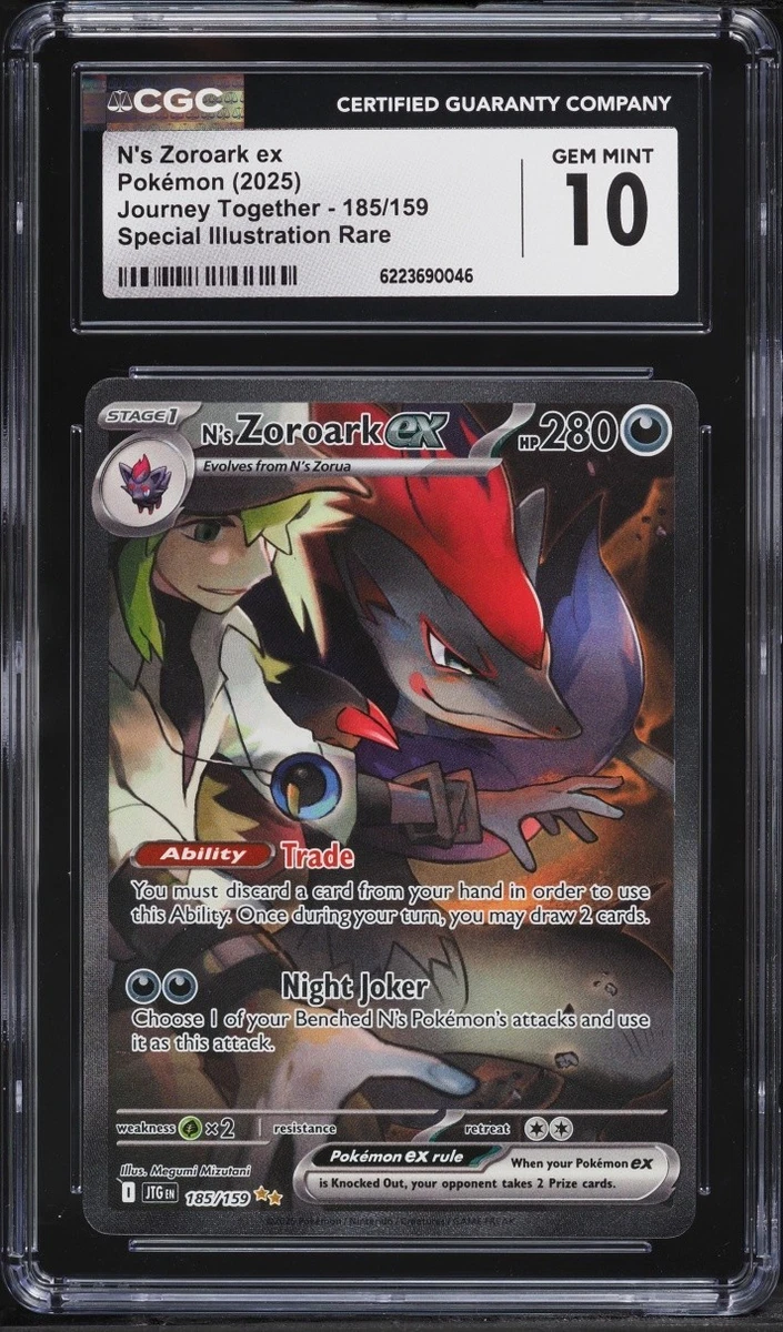 25+ N's Zoroark Ex 185/159 Sv09: Journey Together for sale