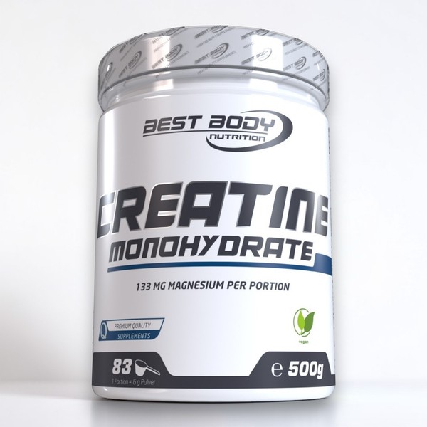 Best Body Nutrition Creatin Monohydrat 500G Kreatin Pulver Vegan 36,80€/Kg-image