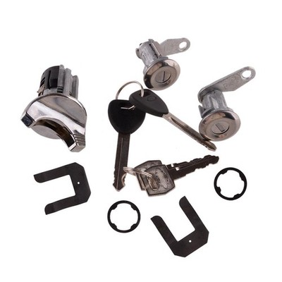 Zündung &Türschloss Schließzylinder Satz fit für Ford F150 F250 1980-1991 Bronco