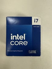 Intel i7-14700F 20Core 3.40GHz OC LGA-1700 Boxed Processor