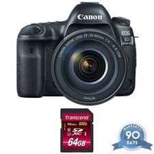Canon EOS 5D Mark IV DSLR Camera 24-105mm f/4L II Le-