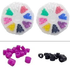 320Pc Dental Silicone Instrument Code Rings Autoclavable 135 C 8 Color Hygienist