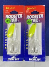 Two(2) Worden’s 1/4oz.   212  Rooster-Tail CLYDE