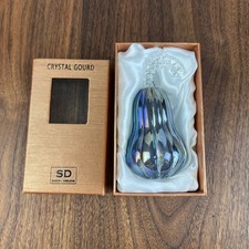 Simon Designs Blue Shimmer Crystal Gourd - New in box