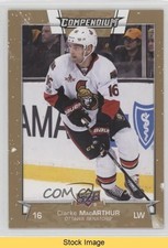 2017-18 Upper Deck Compendium Gold Clarke MacArthur #185 READ o1h