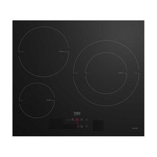 Table a Induction BEKO HII63405MT - 3 plaques de cuisson - Noir