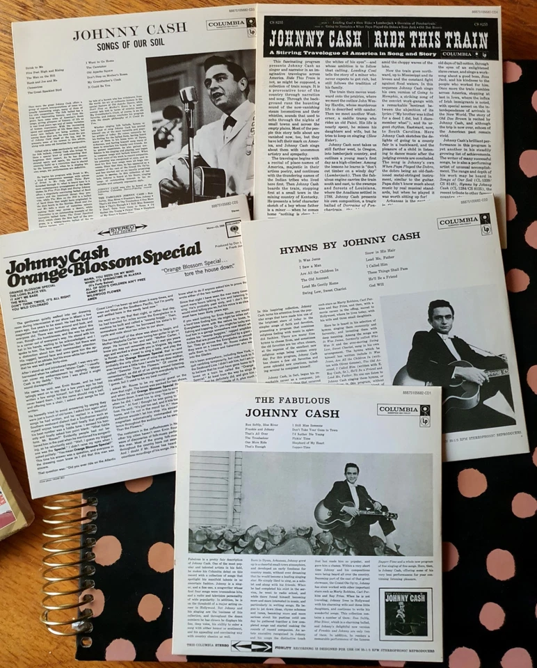 JOHNNY CASH - Original Album Classics - 5-CD-Slimbox Sony 2015 - 15 Bonus-Tracks - Bild 3 von 4