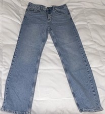 Stradivarius Damen Jeans Blau Gr. 42 gerades ...