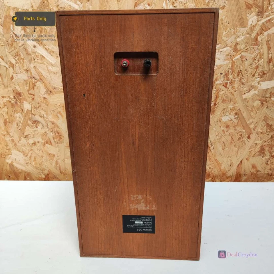 1 X SPENDOR SA2 LOUDSPEAKER HIFI HOME AUDIO WIRED SPEAKER SPARE & REPAIR - Image 4 of 4