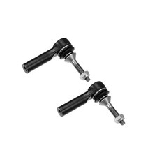 2pcs Front Outer Tie Rod End Links Kit Suspension Steering Tie Rod End