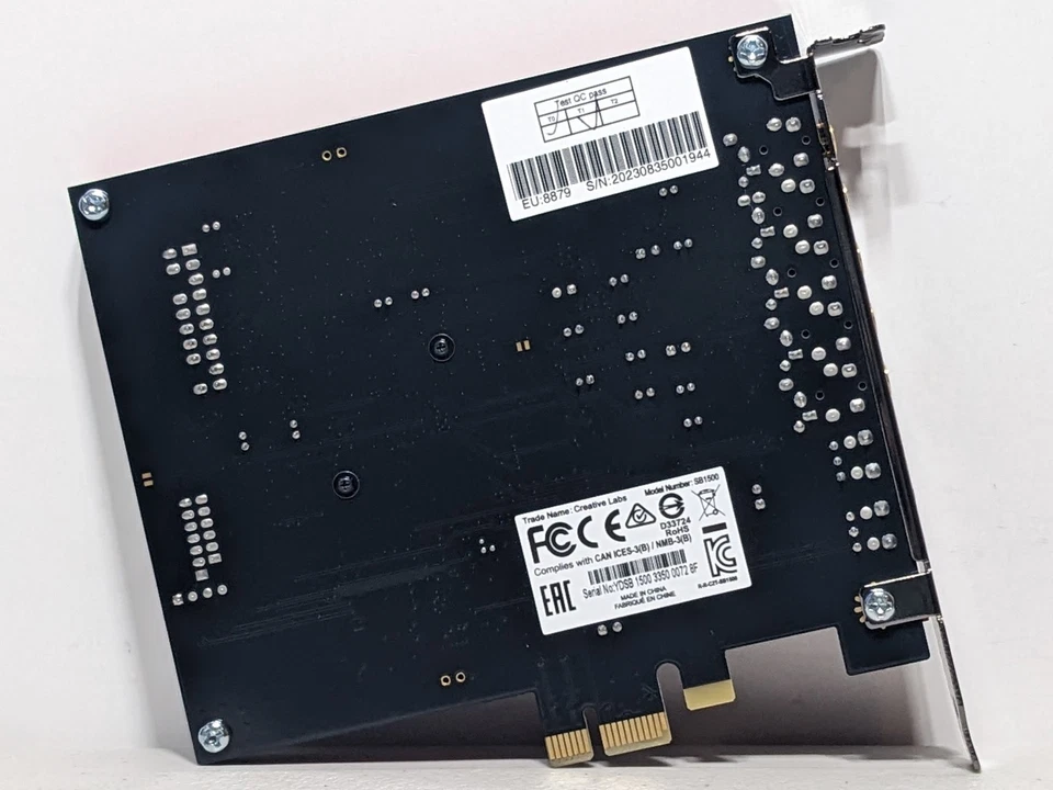 Tarjeta de sonido interna para juegos Creative Sound Blaster Z SE PCI-e y DAC, 24 bits / 192 Foto 3 de 4