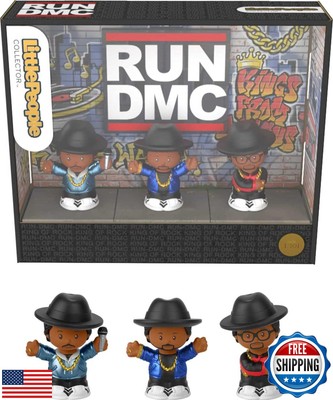 Little People Collector Run DMC Special Edition Set, 3 Figures for Adults and