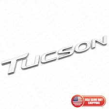 For 19-21 Hyundai TUCSON Rear Liftgate Nameplate Emblem Badge Letter Chrome