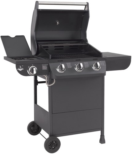 Gasgrill "Columbus 3+1" von El Fuego® inkl. Seitenbrenner, BBQ, AY 562 - Bild 4 von 12