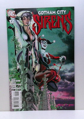 GOTHAM CITY SIRENS #12 2010 CATWOMAN POISON IVY HARLEY QUINN