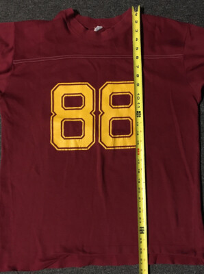 asu♡ Vtg 80s Arizona State ASU Distress Jersey L XL USA College