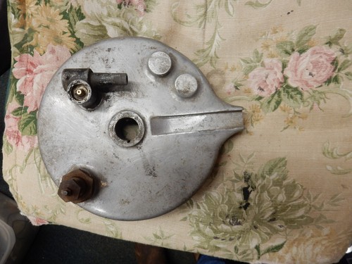 ROYAL ENFIELD BULLET BRAKE PLATE,SPEEDO DRIVE,SHOES REF B4Y