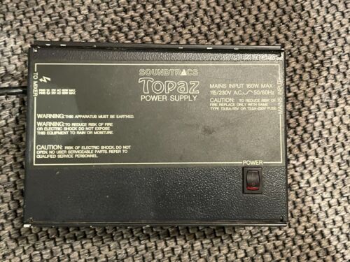 Soundtracs Topaz 24 Kanal 8 Bus Mixing Console Mischpult 1990 Miami Vice Colors - Bild 4 von 5