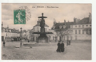 MELUN - Seine & Marne - CPA 77 - le Pont