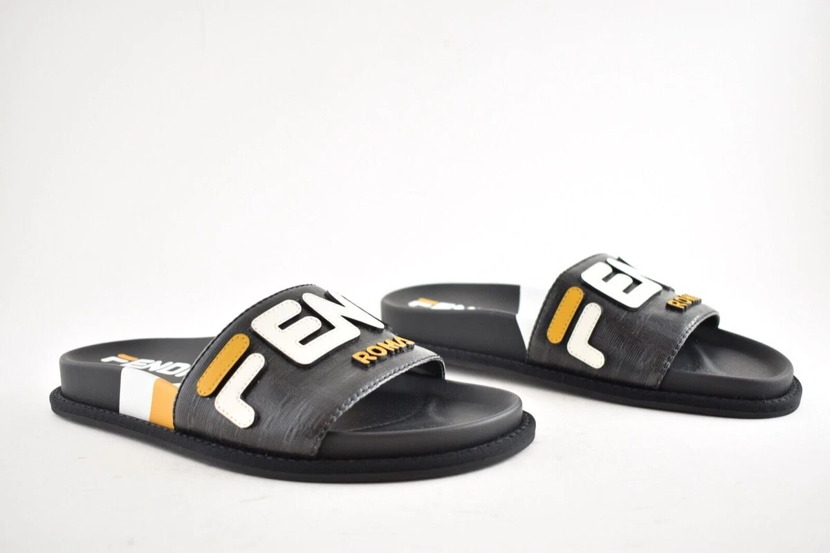 Fendi shop logo sandals