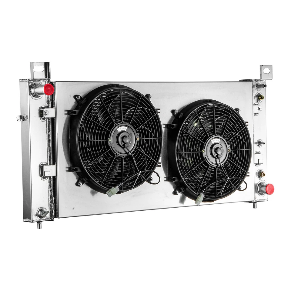 4Row Radiator&Shroud Fan For 99-13 Chevy Silverado 1500 2500 GMC Sierra Yukon — 第 4/4 张图片