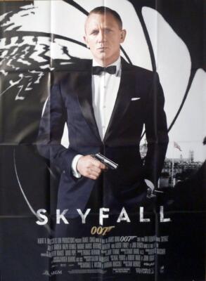 SKYFALL - JAMES BOND 007 - DANIEL CRAIG - ORIGINAL GROSSES FRANZÖSISCHES FILM...