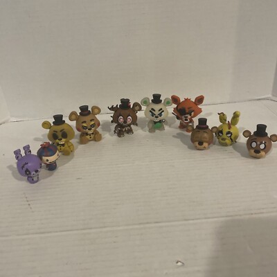FNAF Five Nights at Freddy s Funko Mystery Mini Figures Lot of 10
