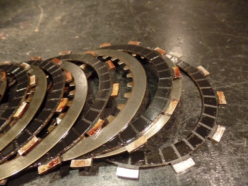 1977 YAMAHA XT500D XT 500 D CLUTCH PLATES - Bild 8 von 11