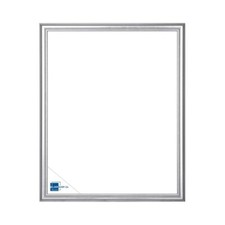 Bilderrahmen als Leerrahmen Silberglanz Vintage Barockrahmen Kalypso Rahmen