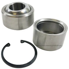 50 Caliber Racing 1.25" Chromoly Uniball Bearing, Cup, and Ring Fabrication Kit 