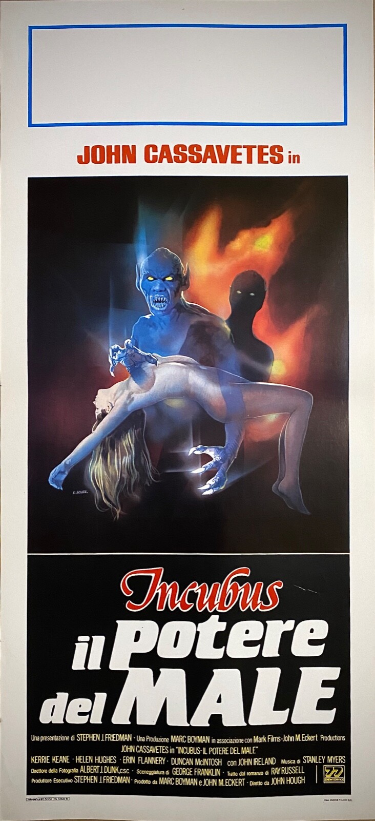 Locandina originale film Il potere del male (1985) - Regia di Krzysztof Zanussi