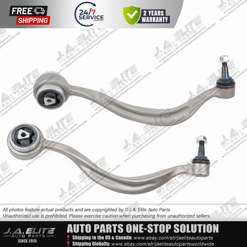 Front Lower Left & Right Control Arm fit Rolls Royce Phantom RR1 31120409267 - Image 3 of 4