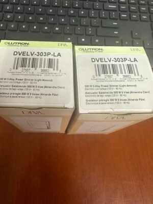 NEW Lutron DVELV-303P-LA Diva 3-Way Designer Style Low Voltage Dimmer, 120v -ONE