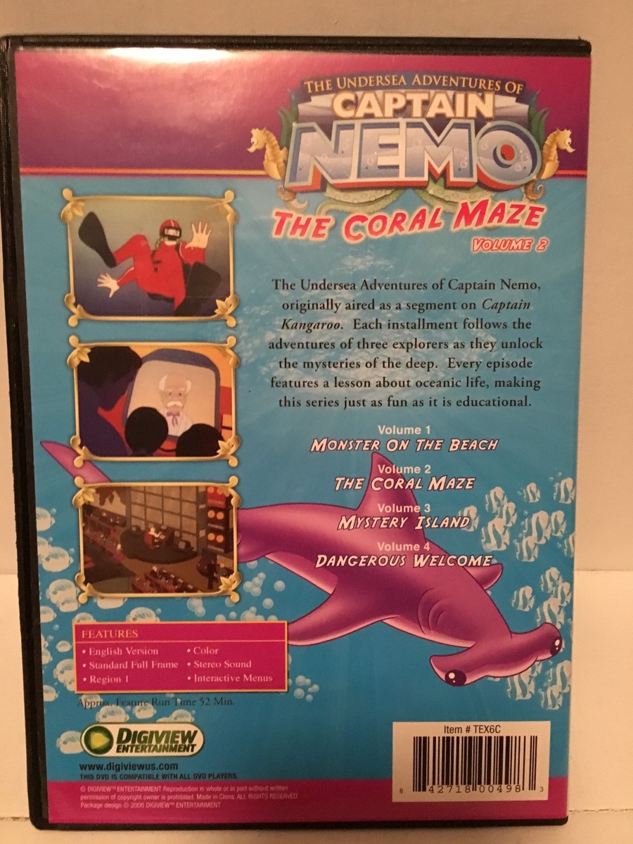 The Undersea Adventures of Captain Nemo The Coral Maze