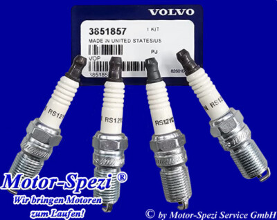 Zündkerzen für Volvo Penta 3.0GS, 3.0GL, original 3851857
