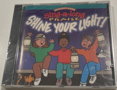 SEALED  Sing-A-Long Praise - Shine Your Light  1995 OP Integrity CD For Kids!