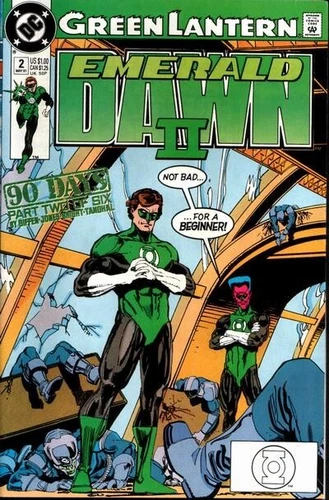 Green Lantern: Emerald Dawn II #2 NM 9.4 1991 Mark D. Bright Cover