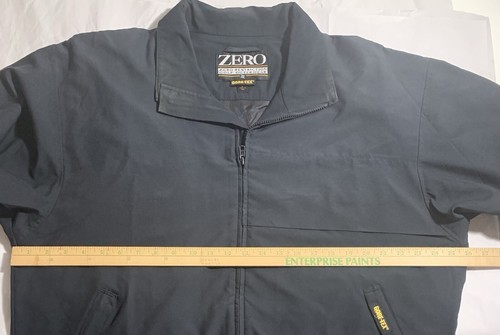 Zero Restriction Jacket Golf Outerwear ZR Men’s Size Large Black Waterproof USA - Picture 11 of 15
